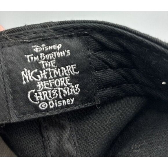 Jack Skellington Disney Nightmare Before‎ Christmas Black Snapback Hat - Picture 5 of 5